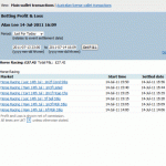 Todays Betfair Scalping